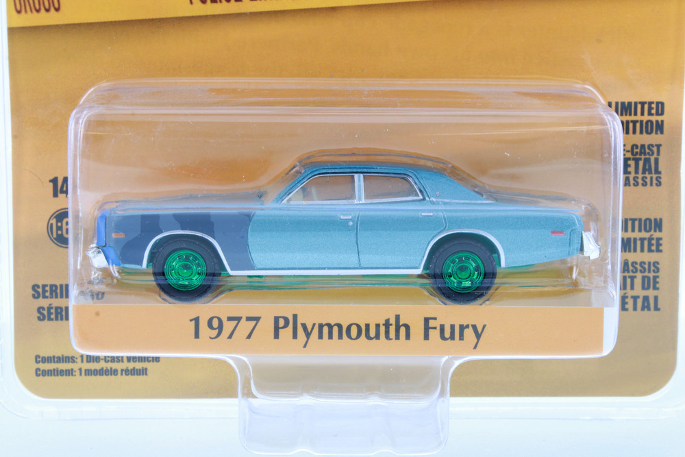 CHASE CAR Green Machine - Sergeant Rick Hunter's 1977 Plymouth