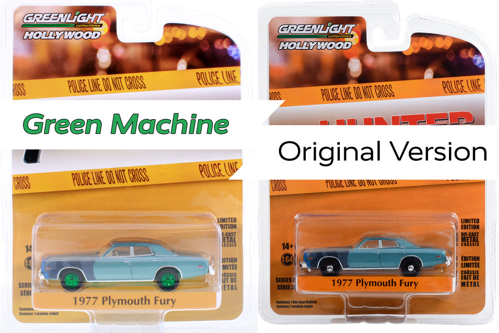 CHASE CAR Green Machine - Sergeant Rick Hunter's 1977 Plymouth