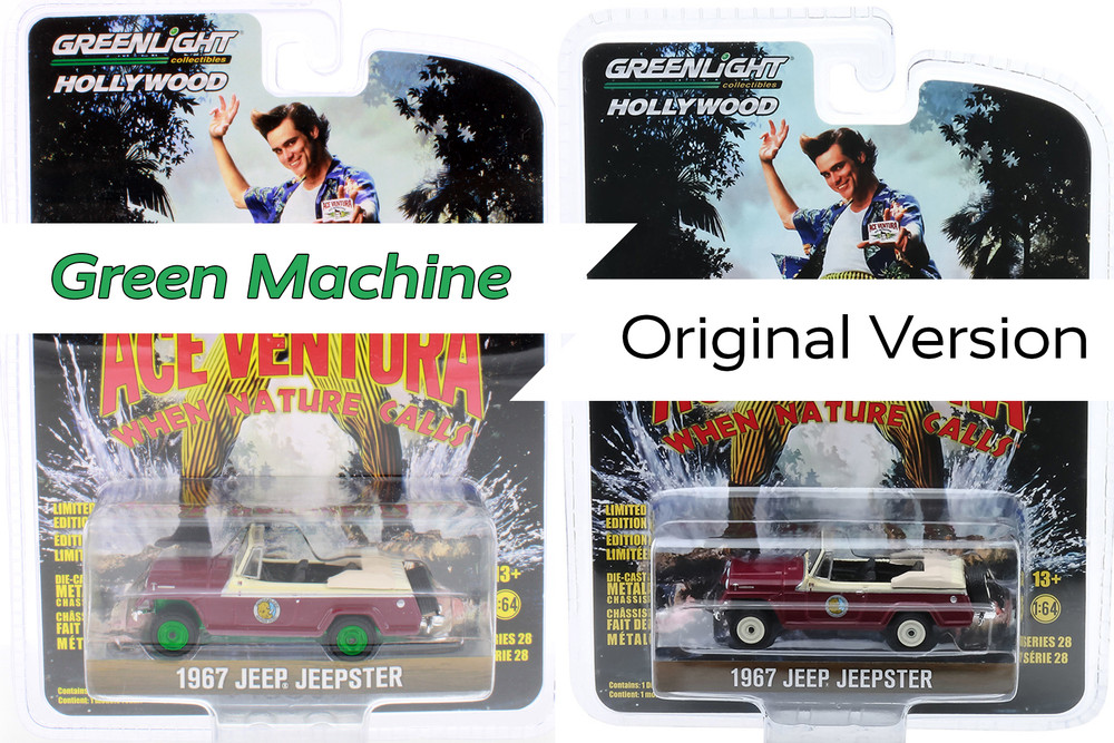 CHACE CAR Green Machine - 1967 Jeep Jeepster Convertible, Ace