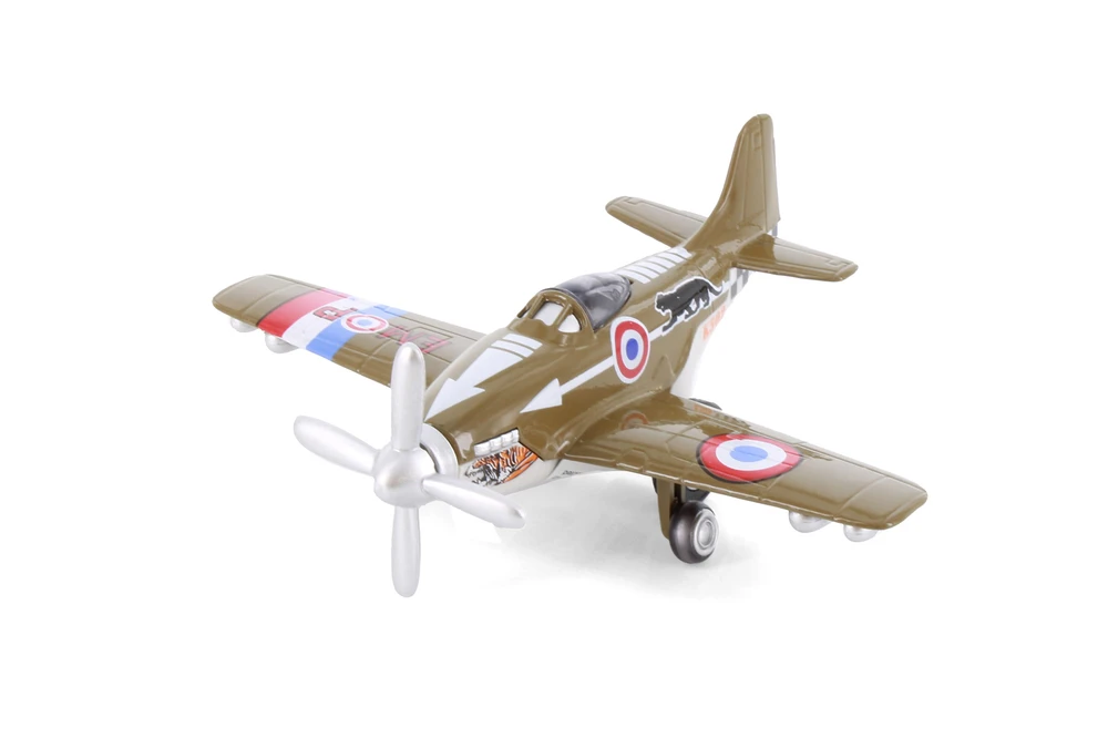 Air Chief WWII Fighter, Brown - Showcasts 502D - 4.75" Scale Diecast Model Toy Plane