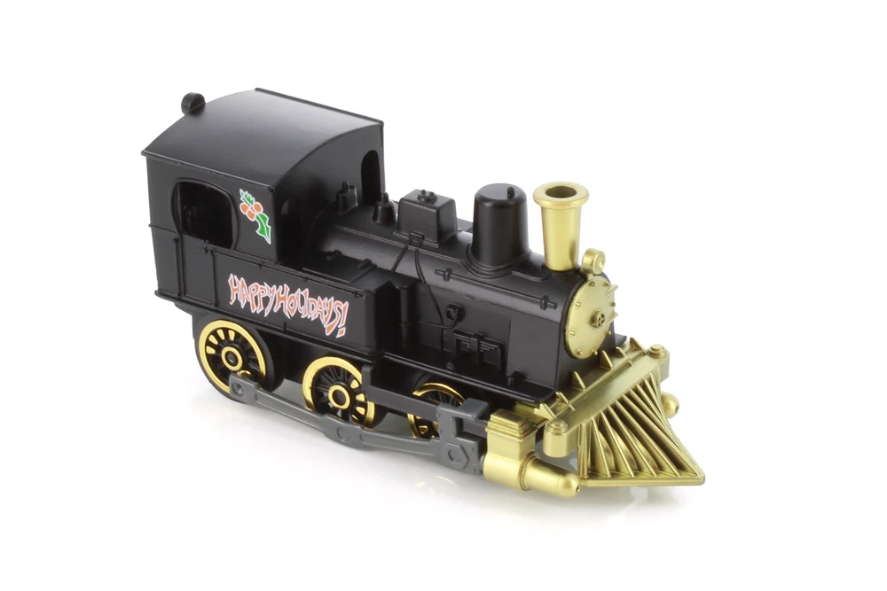 Classic Steam Locomotive, Black - Showcasts 949D - 5.5" Scale Diecast Model Toy Train