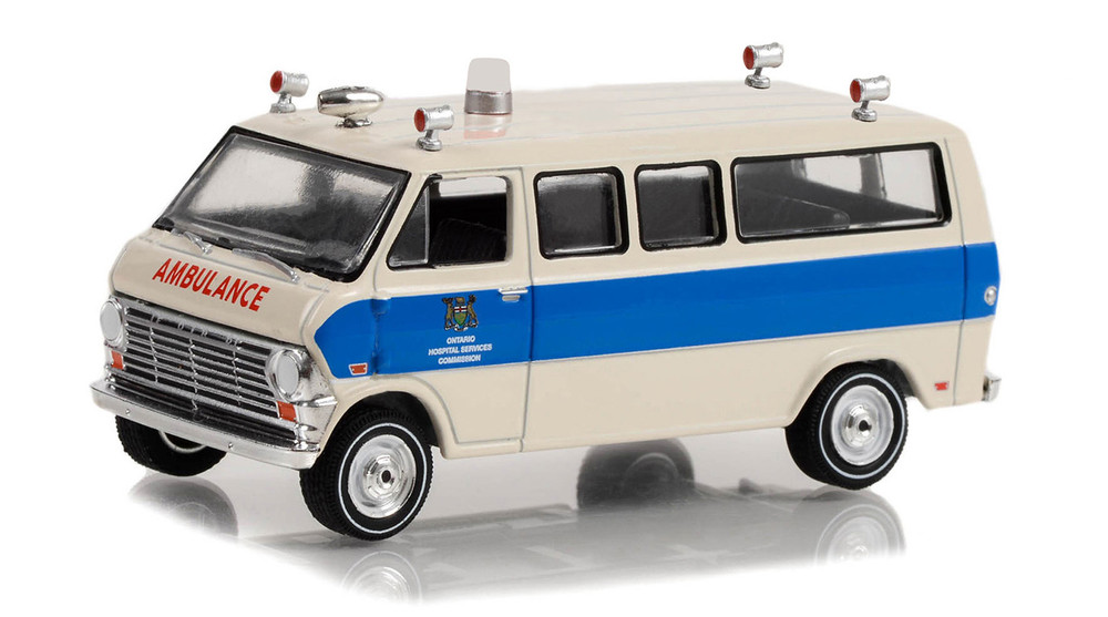 First Responders Series 1, Box of 6 Car Assortment - Greenlight 67040/48 - 1/64 Scale Diecast Model Toy Cars