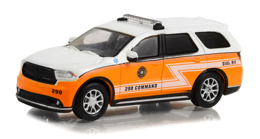First Responders Series 1, Box of 6 Car Assortment - Greenlight 67040/48 - 1/64 Scale Diecast Model Toy Cars