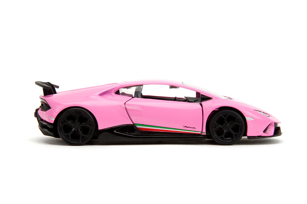 Lamborghini Huracan Performante Sports Car, Pink - Jada Toys 34661