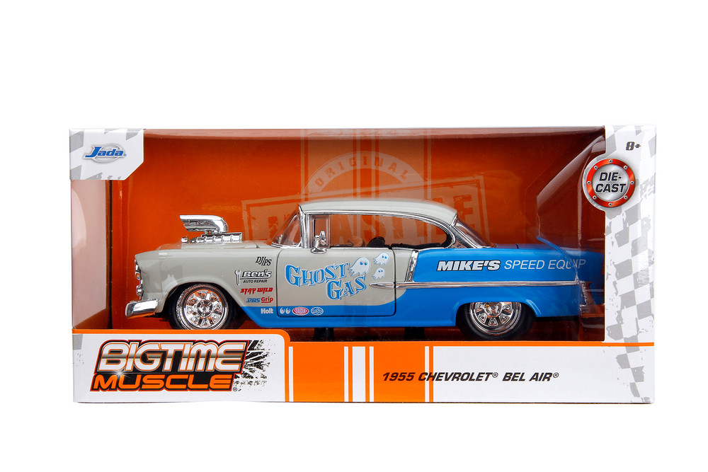 '57 Chevy Bel Air Jada 1/24ベルエア ミニカー Amazon | JADA TOYS 1/24 シボレー ベルエア 1957 アーミー