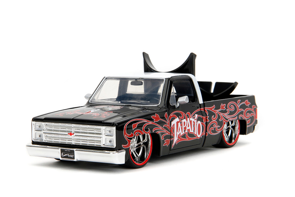 1985 Chevy C10 Pickup Truck w/Charro Man Figure - Tapatio Day of