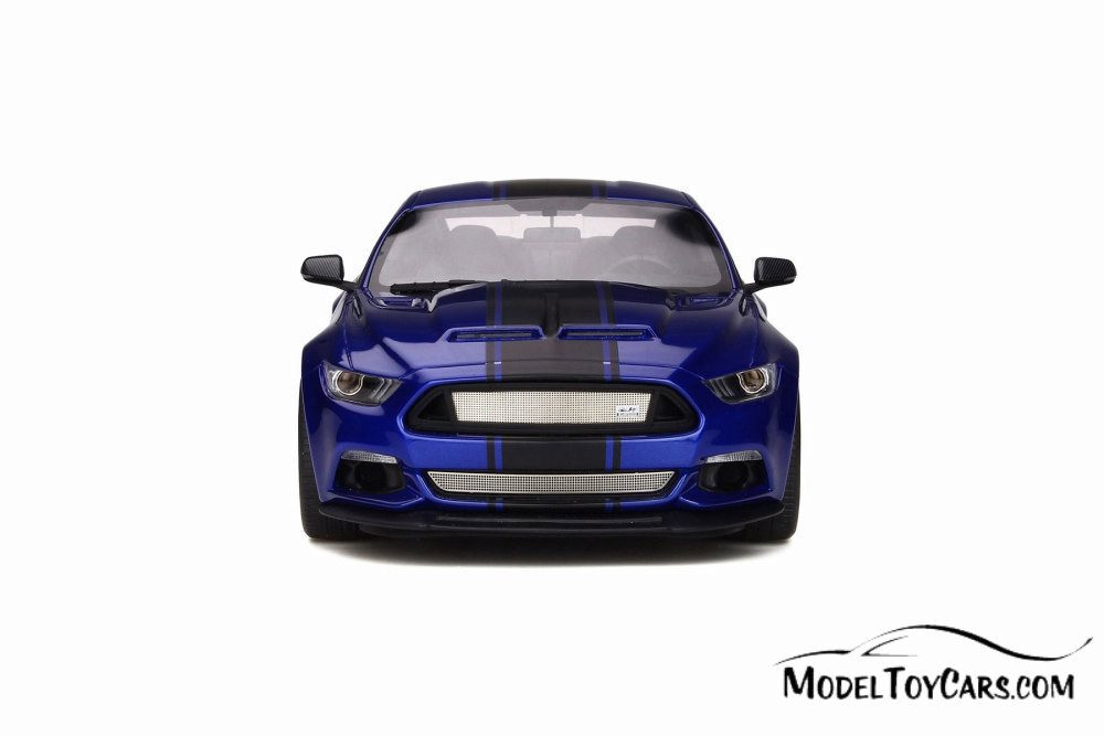 2017 Ford Shelby GT-350 Widebody Hardtop, Blue - GT Spirit GT238 - 1/18 Scale Resin Model Toy Car
