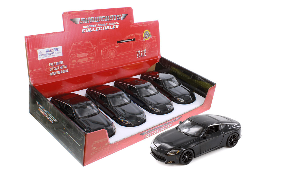 2023 Nissan Z Sports Car, Black - Showcasts 37904 - 1/24 Scale