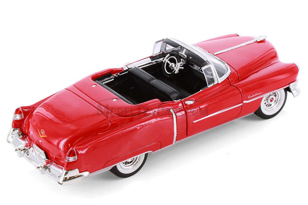 Box of 4 1953 Cadillac Eldorado Convertible, ASSTD - Showcasts® 22414C/4D - 1/24 Scale Diecast Model Cars