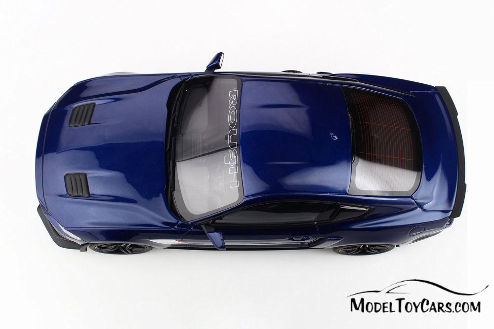 Ford Mustang Roush Stage 3 Hardtop, Blue - GT Spirit US020 - 1/18 scale Resin Model Toy Car