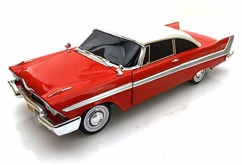 1958 Plymouth Fury, Red - Auto World Silver Screen Machines