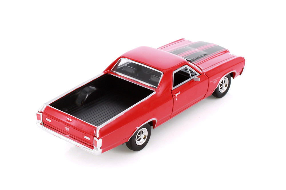1970 Chevy El Camino SS 396, Red - Showcasts 71347D - 1/24 Scale Diecast Model Toy Car