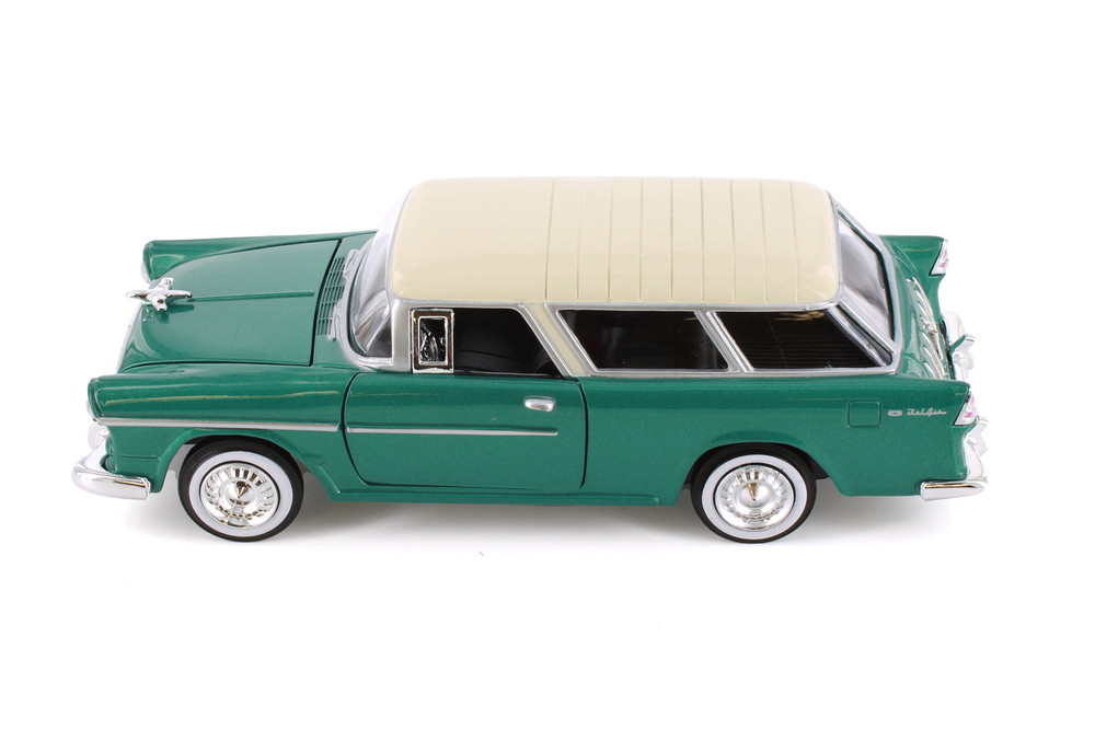 1955 Chevy Bel Air Nomad Hardtop, Green - Showcasts 77248D - 1/24