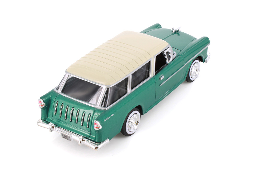 1955 Chevy Bel Air Nomad Hardtop, Green - Showcasts 77248D - 1/24