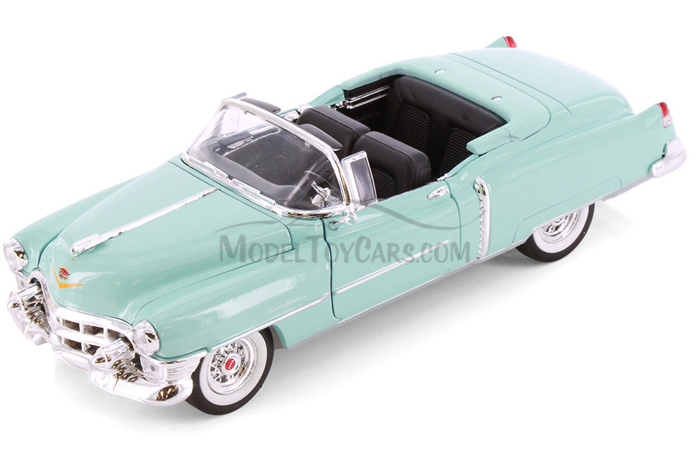 1953 Cadillac Eldorado Convertible, Teal - Showcasts® 22414C/4D