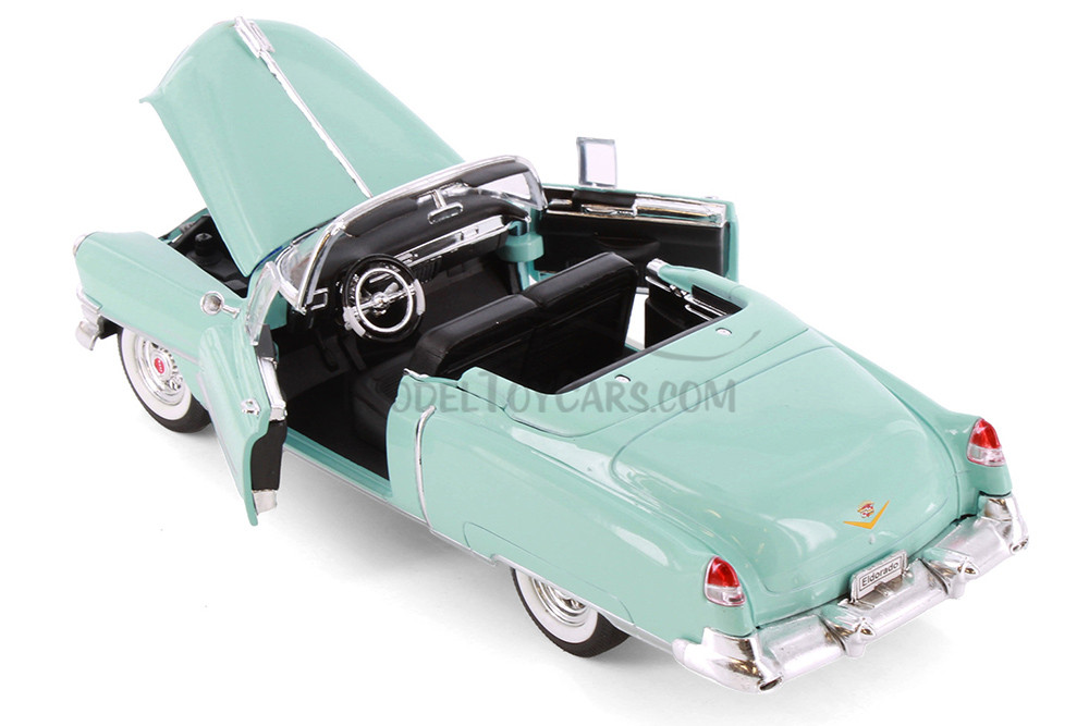 1953 Cadillac Eldorado Convertible, Teal - Showcasts® 22414C/4D