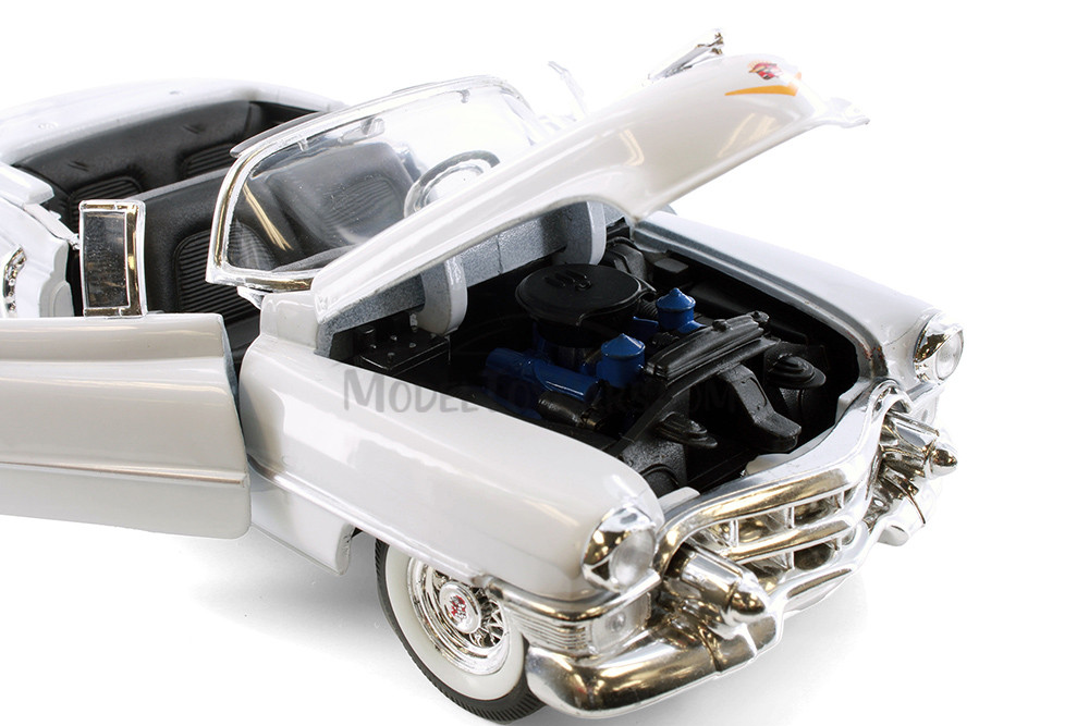 1953 Cadillac El Dorado Convertible, White - Showcasts® 22414C/4D