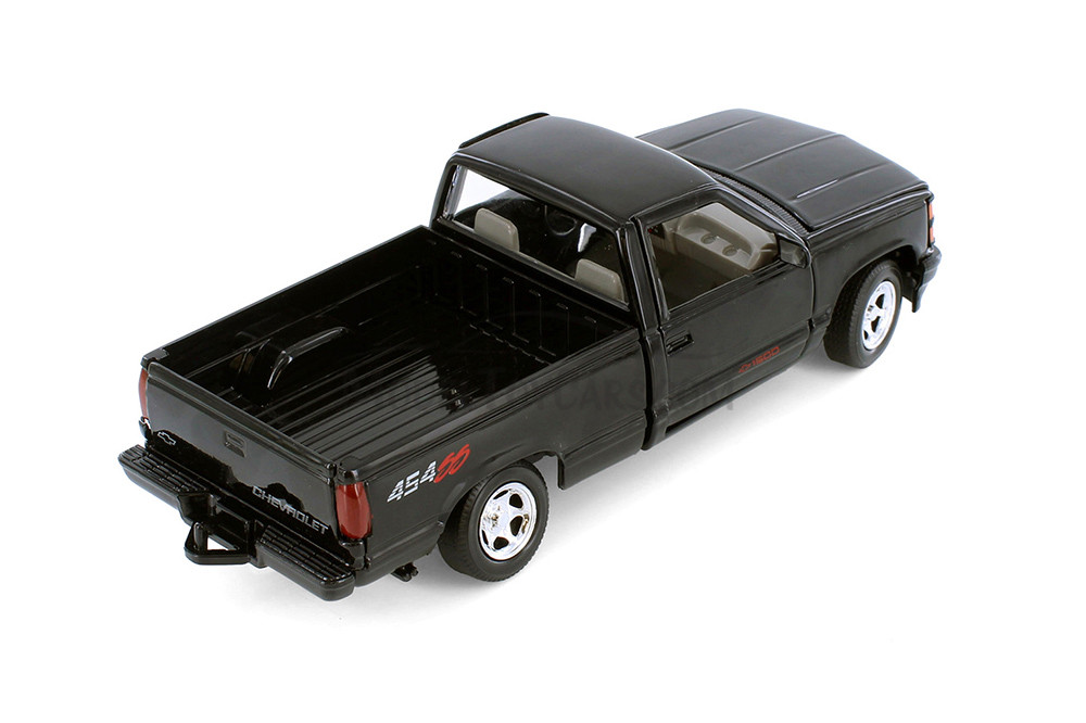 1992 Chevy® 454 SS™ Pickup Truck, Black - Showcasts® 77203BKD - 1/24 Scale Diecast Model Toy Car