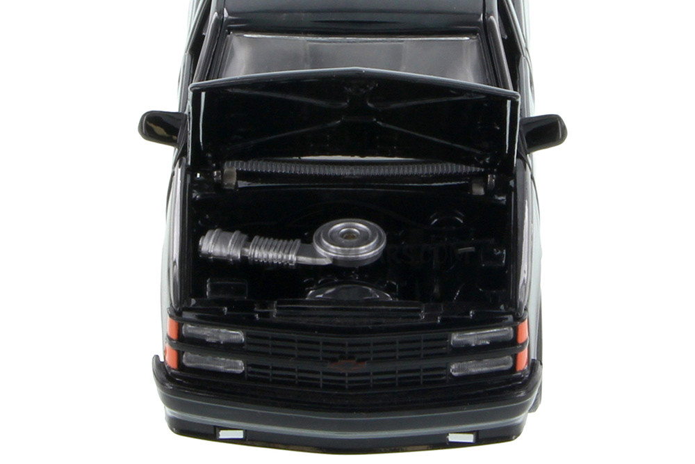 1992 Chevy® 454 SS™ Pickup Truck, Black - Showcasts® 77203BKD - 1/24 Scale Diecast Model Toy Car