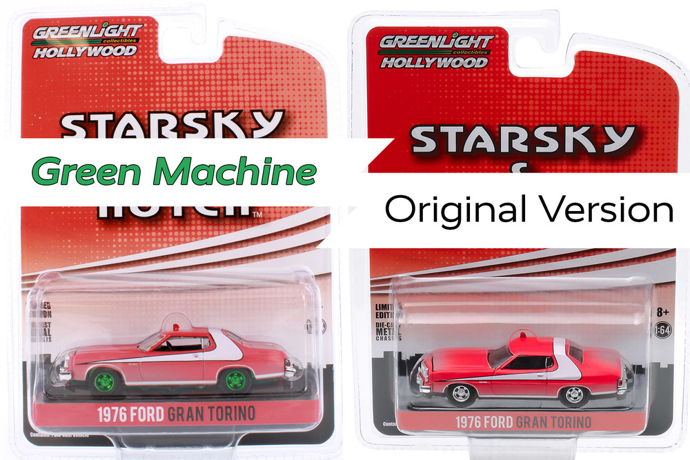 GREEN MACHINE 1976 Ford Gran Torino, (Dirty Version)Starsky