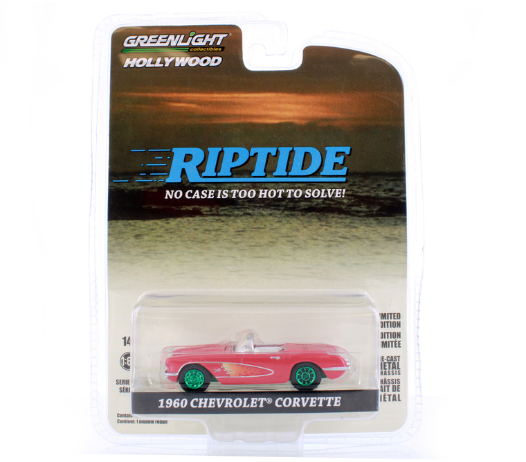 GREEN MACHINE 1960 Chevy Corvette C1, Riptide - Greenlight 44940B