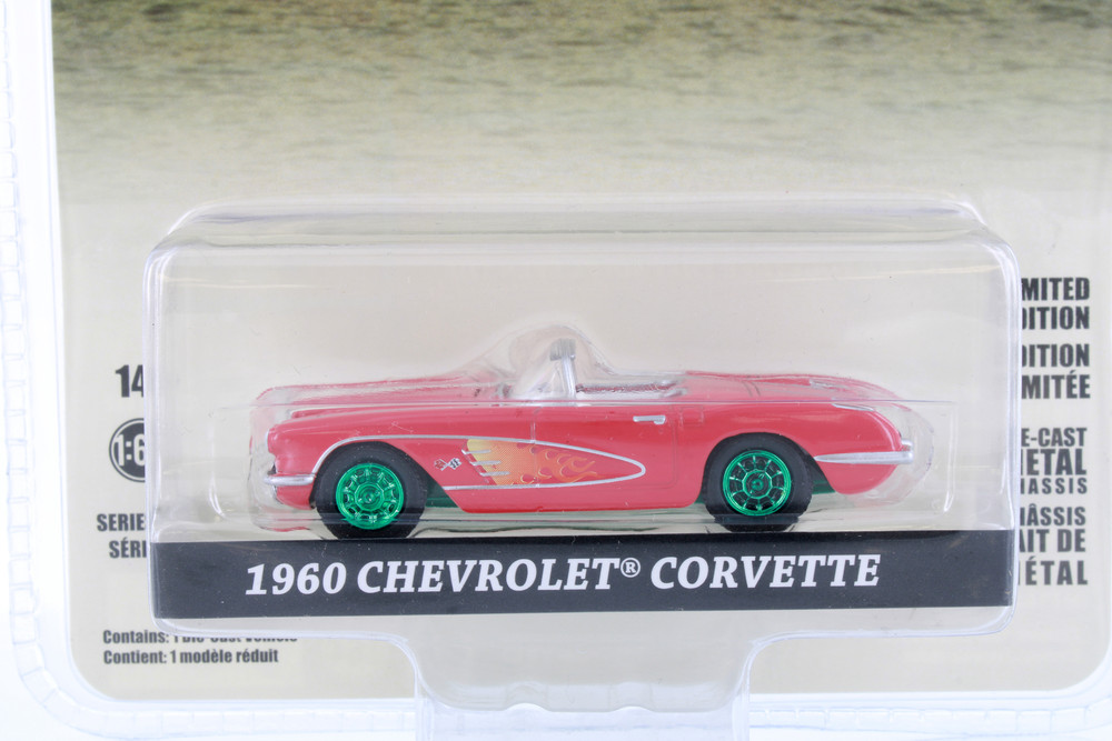 GREEN MACHINE 1960 Chevy Corvette C1, Riptide - Greenlight 44940B