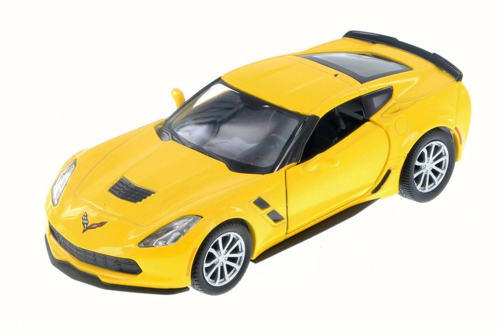 Chevy Corvette C07 Hard Top, Yellow - RMZ City 555039 - Diecast