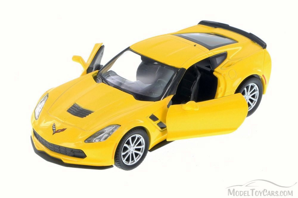 Chevy Corvette C07 Hard Top, Yellow - RMZ City 555039 - Diecast