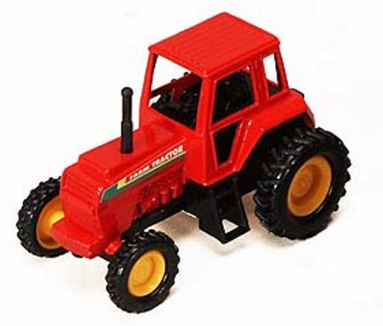 Farm Tractor, Red - Showcasts 9661D - 4 Inch Scale Diecast Model Replica