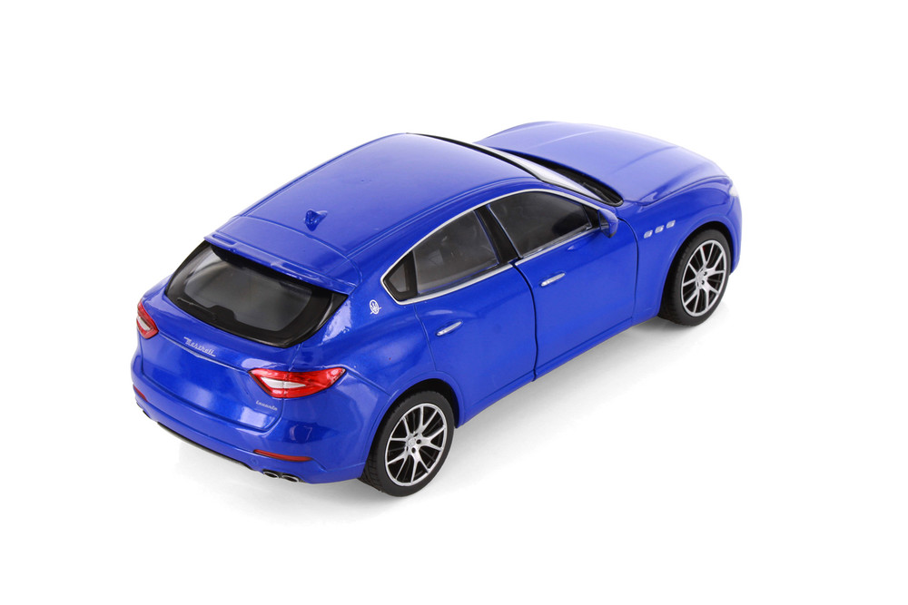 Maserati Levante, Blue Luxury Car - Welly 24078/4D - 1/24 Scale