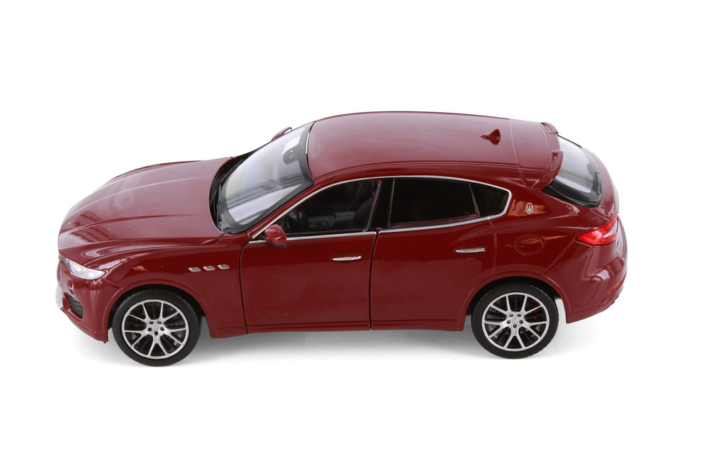 Maserati Levante, Red Luxury Car - Welly 24078/4D - 1/24 Scale Diecast Model Toy Car