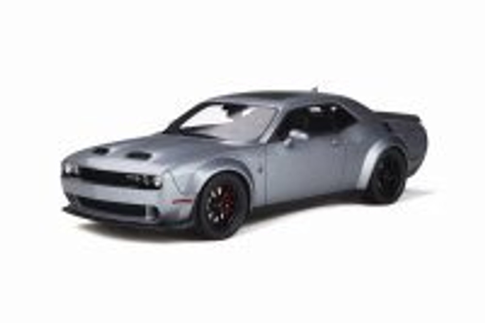 Dodge Challenger SRT Hellcat Hardtop, Silver - GT Spirit GT226 - 1/18 scale Resin Model Toy Car