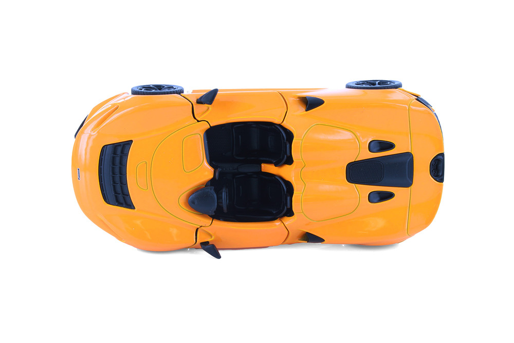 McLaren Elva Convertible, Orange Sports Car- Kinsmart 5462D - 1/36 Scale Diecast Model Toy Car