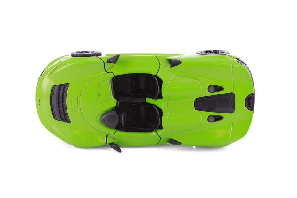 McLaren Elva Convertible, Green Sports Car - Kinsmart 5462D - 1/36