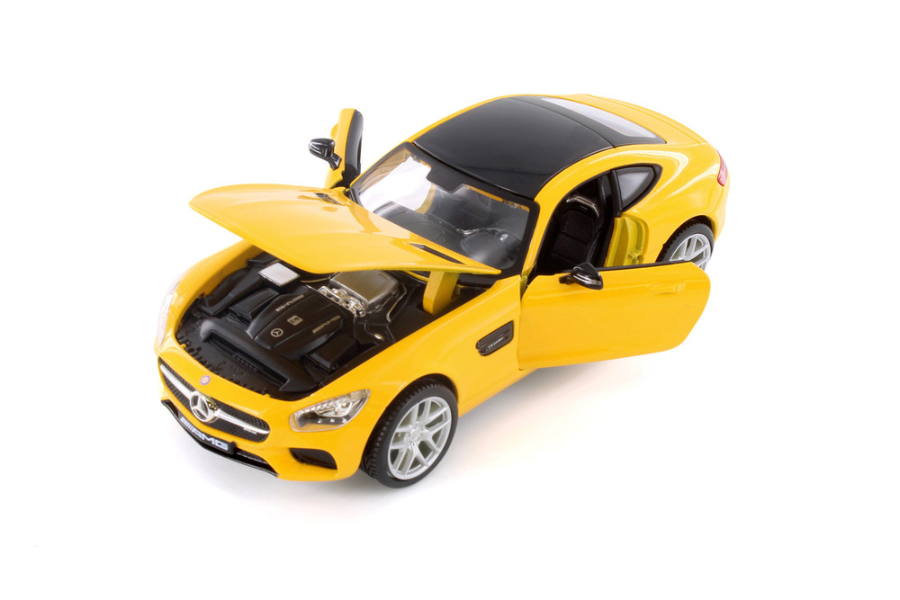 Box of 4 Mercedes-Benz AMG GT Hard Top, Assortment - Showcasts 37134 - 1/24 Scale Diecast Model Toy Cars
