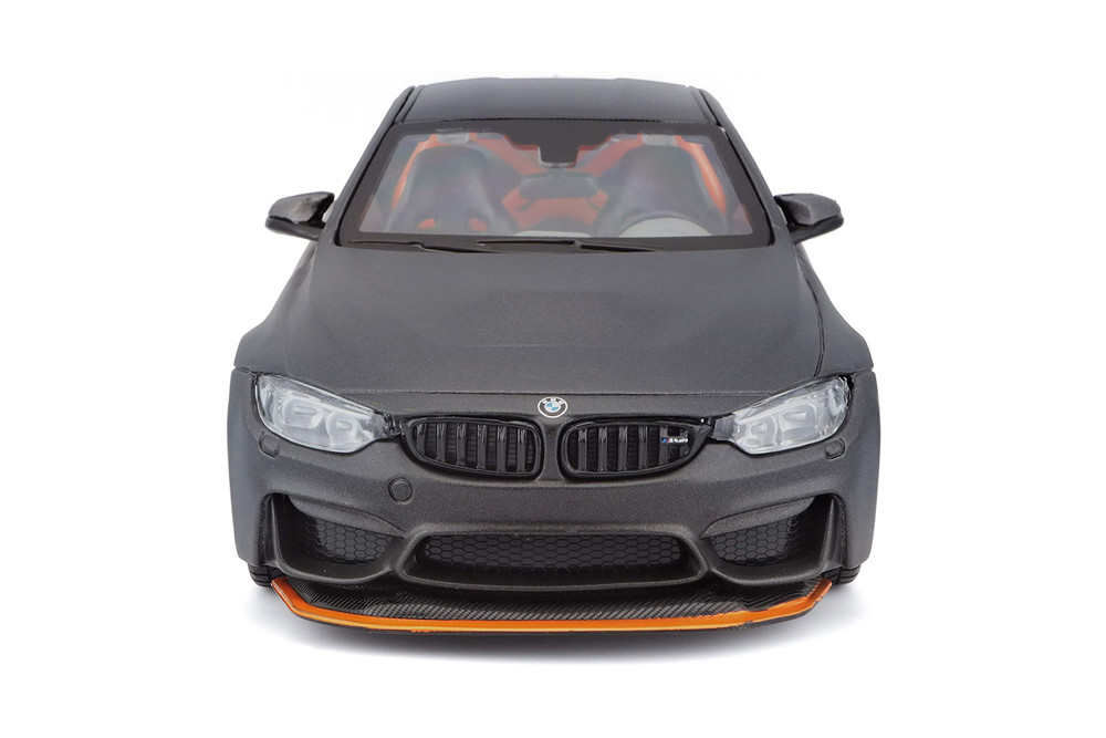 BMW M4 GTS Hardtop Sports Car, Matte Gray - Showcasts 38246GY - 1/24 Scale Diecast Model Toy Car