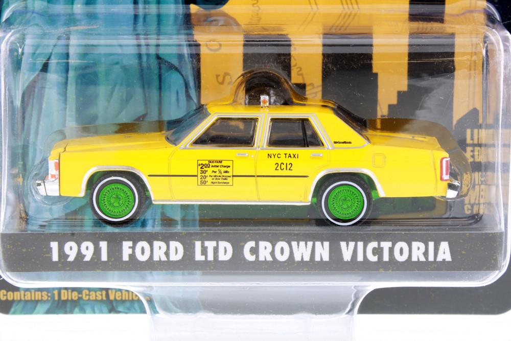 GREEN MACHINE 1991 Ford LTD Crown Victoria NYC Taxi, Yellow