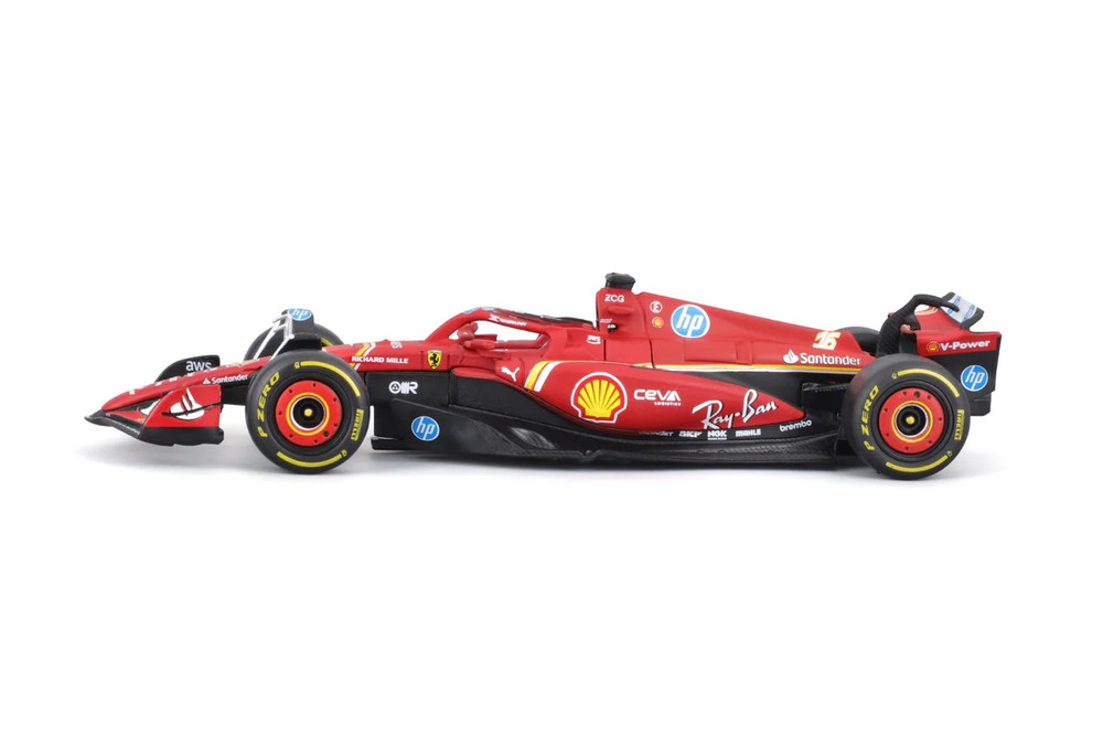 2024 Ferrari SF24, #16 Charles Leclerc - Bburago 18-36844/16 - 1