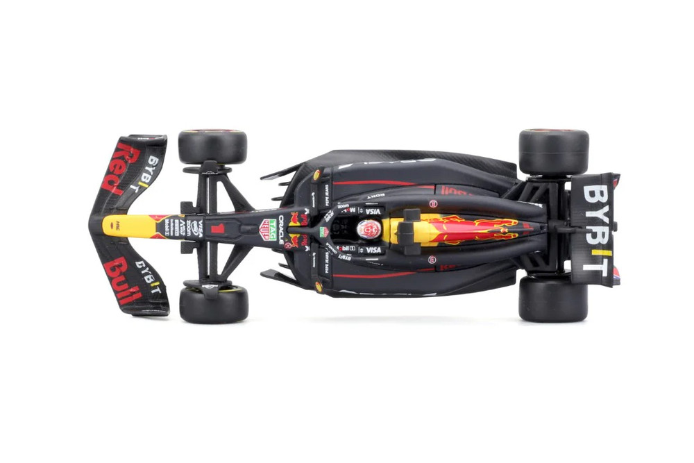 2024 Oracle Red Bull Racing RB20 w/Driver, #1 Max Verstappen - Bburago 18-38098/1 - 1/43 Scale Diecast Model Toy Car