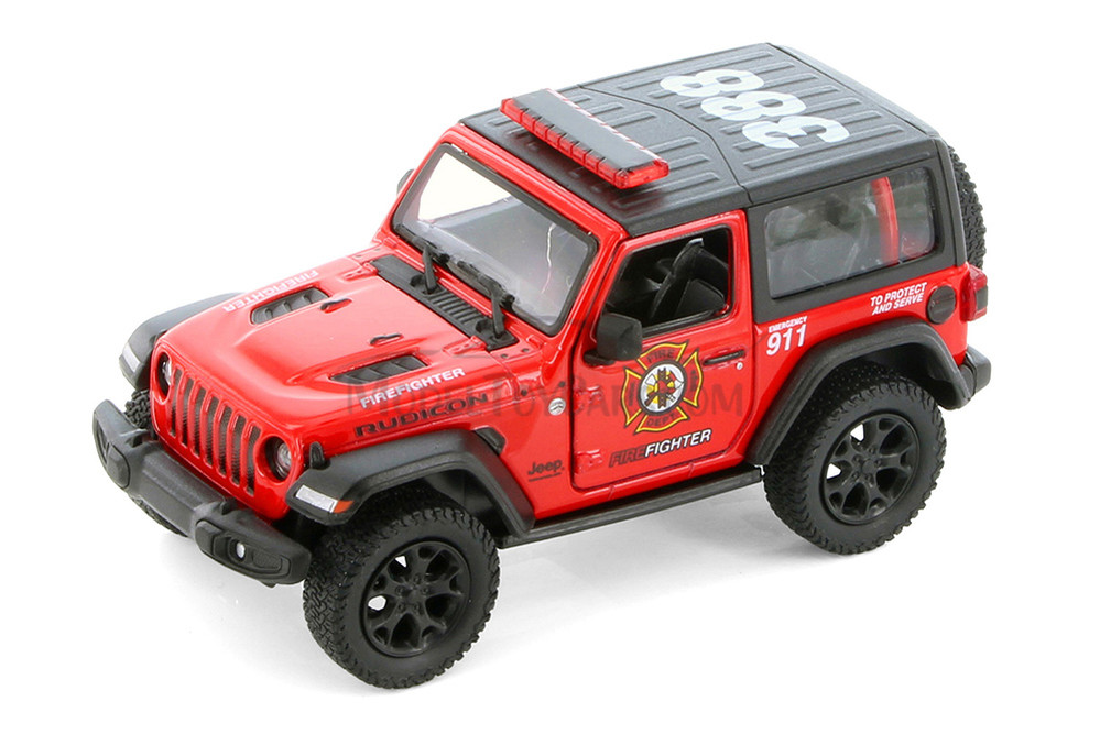 2018 Jeep Wrangler Rubicon Firefighter Hard Top, Red - 5412DPR - 1