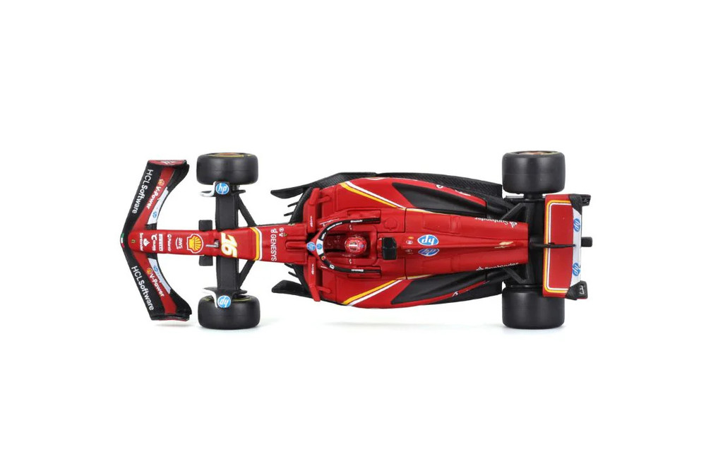 2024 Ferrari SF-24 w/Driver, #16 Charles Leclerc - Bburago 18