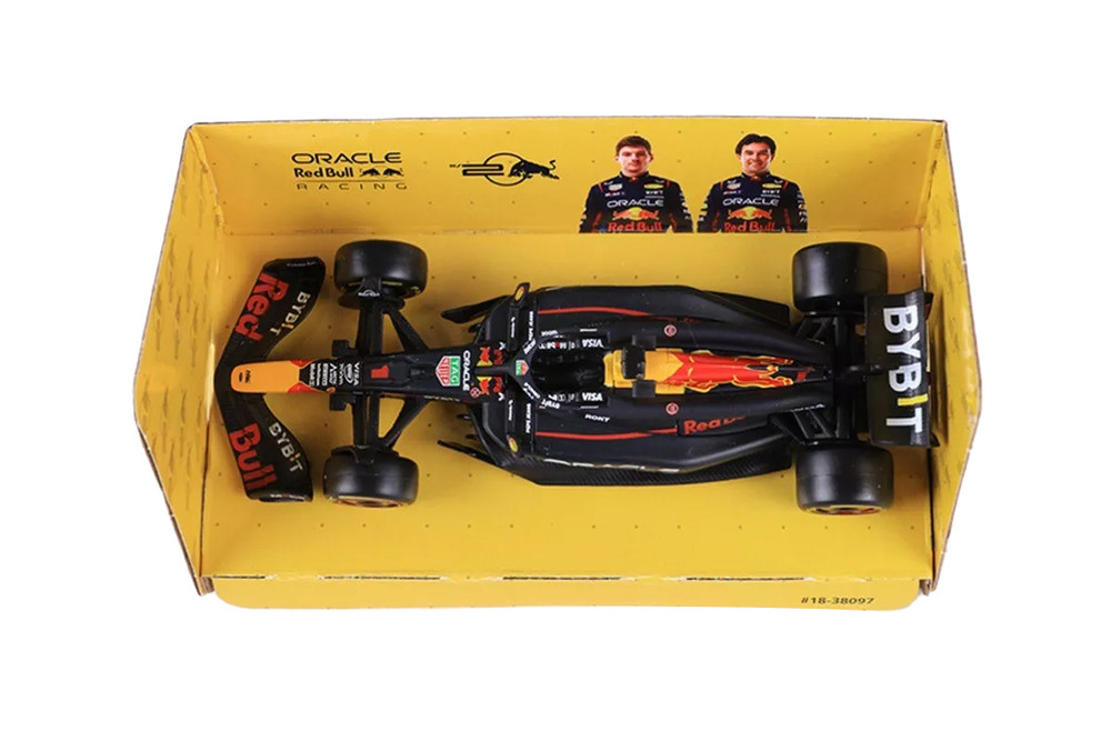 2024 Oracle Red Bull Racing RB20, #1 Max Verstappen - Bburago 18-38097/1 - 1/43 Scale Diecast Model Toy Car