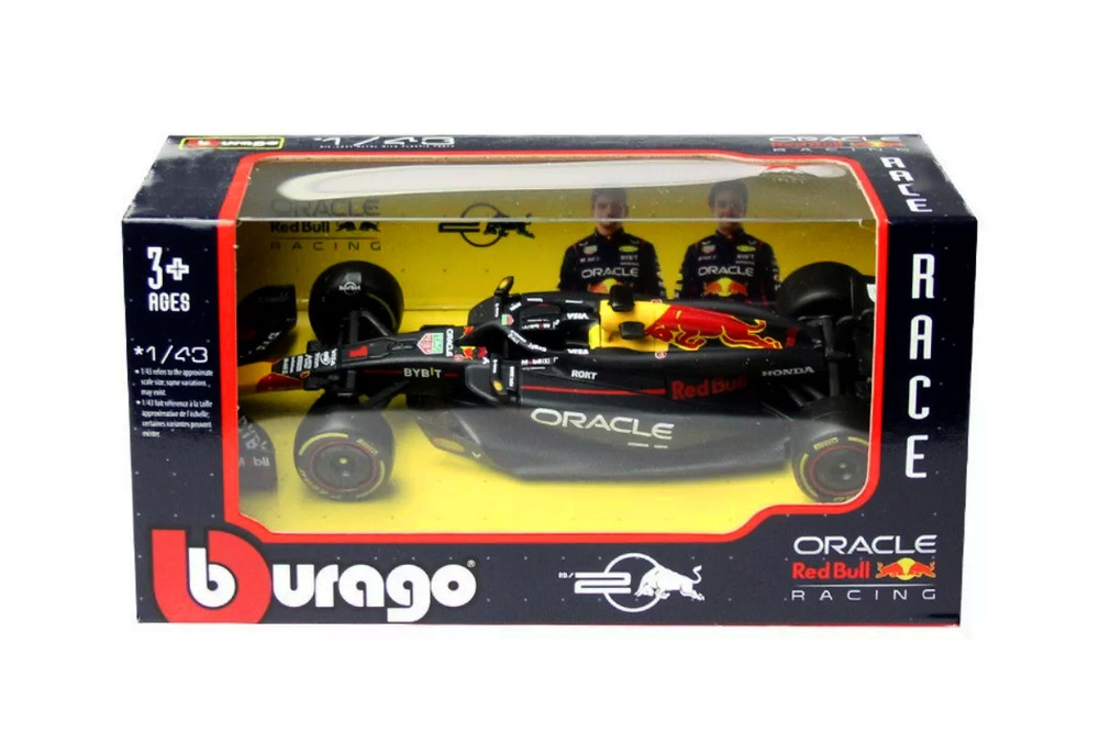 2024 Oracle Red Bull Racing RB20, #1 Max Verstappen - Bburago 18-38097/1 - 1/43 Scale Diecast Model Toy Car