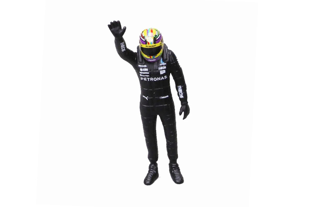 2023 Mercedes-Benz AMG Petronas w/Driver, #44 Lewis Hamilton - Bburago 18-28037/44 - 1/24 Scale Diecast Model Toy Car