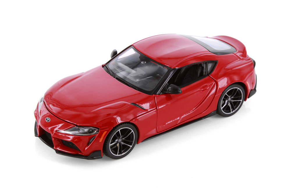 2022 Toyota GR Supra Sports Car, Red - Showcasts 37917 - 1/24 Scale Diecast Model Toy Car