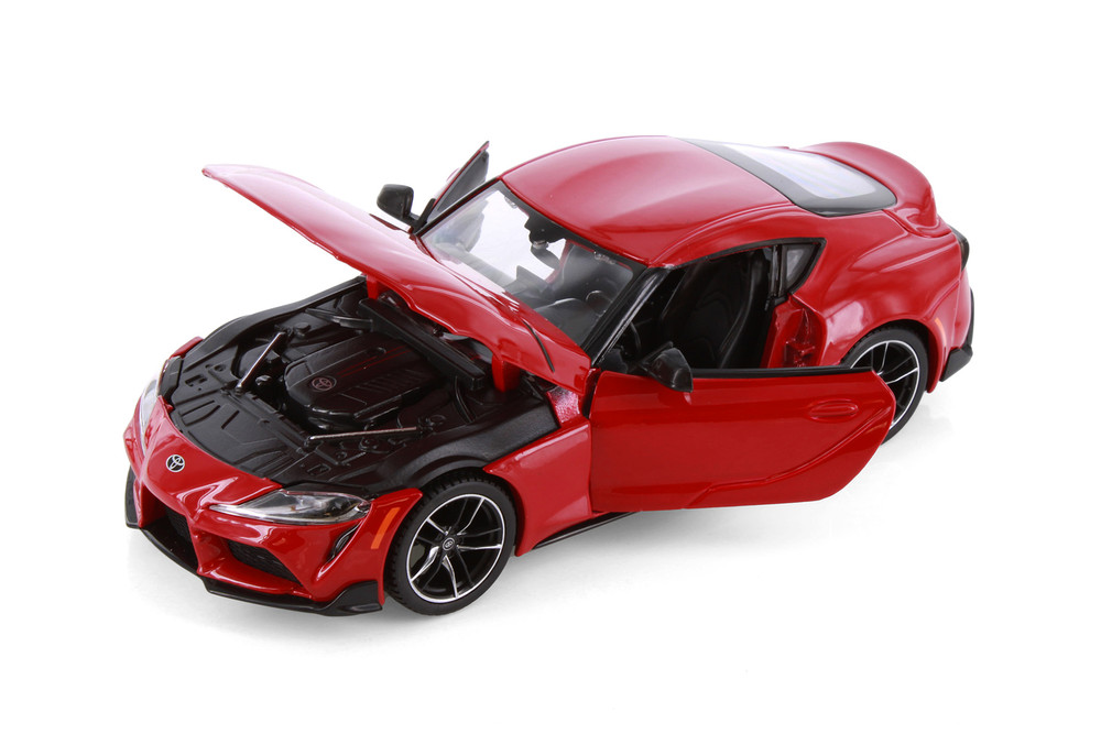 2022 Toyota GR Supra Sports Car, Red - Showcasts 37917 - 1/24
