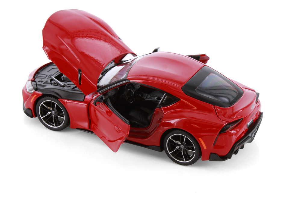 2022 Toyota GR Supra Sports Car, Red - Showcasts 37917 - 1/24