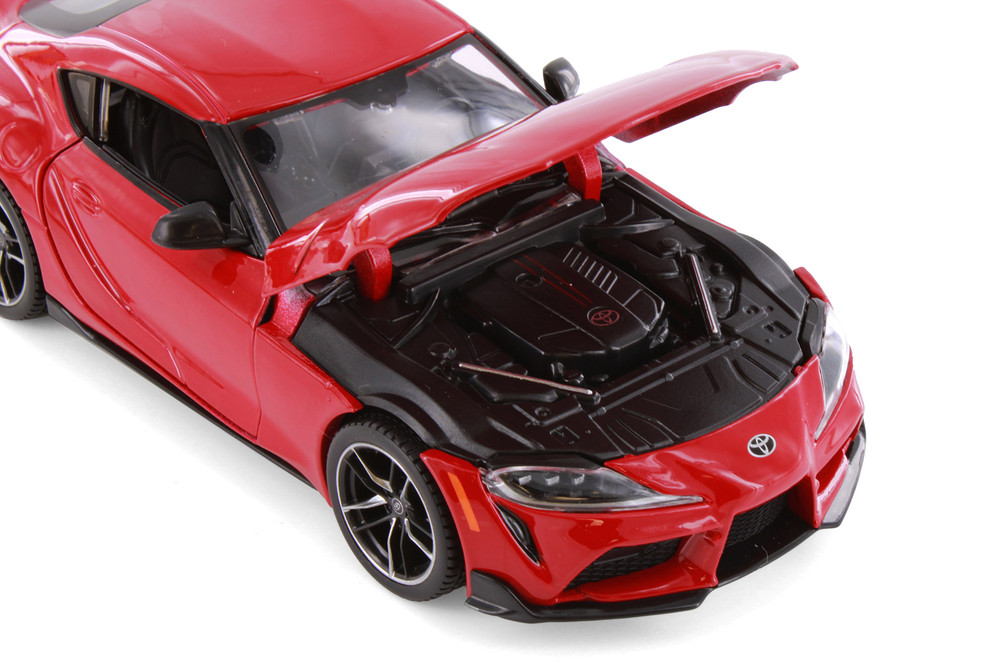 2022 Toyota GR Supra Sports Car, Red - Showcasts 37917 - 1/24