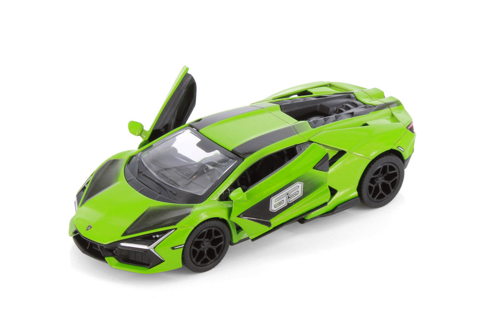 Lamborghini Revuelto グリーン ミニカー Mini GT 1:64 Lamborghini Revuelto – Verde Selvans Green