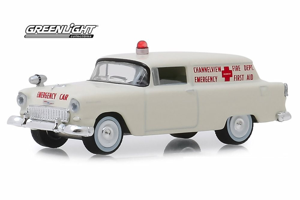 1955 Chevy Sedan Delivery, , Texas Fire Department  -  30071/48 - 1/64 scale Diecast Model Toy Car